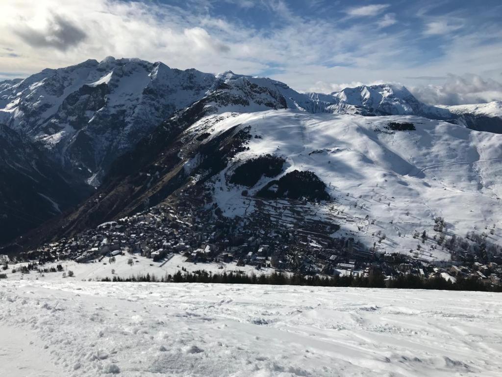 Appartement Vue Imprenable Avec Emplacement Ideal Les Deux Alpes Exterior photo
